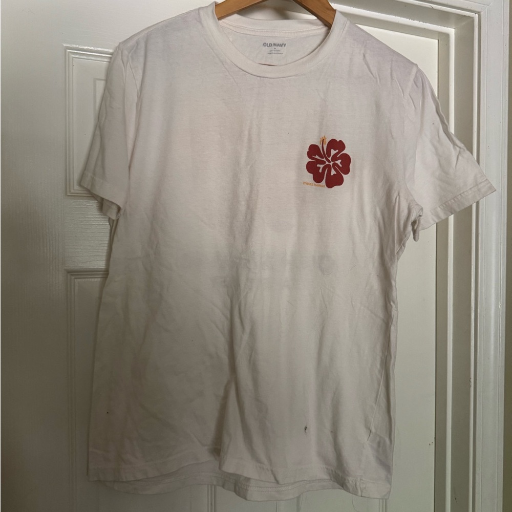 Old Navy Soft-Washed Gray T-Shirt-MENS MEDIUM